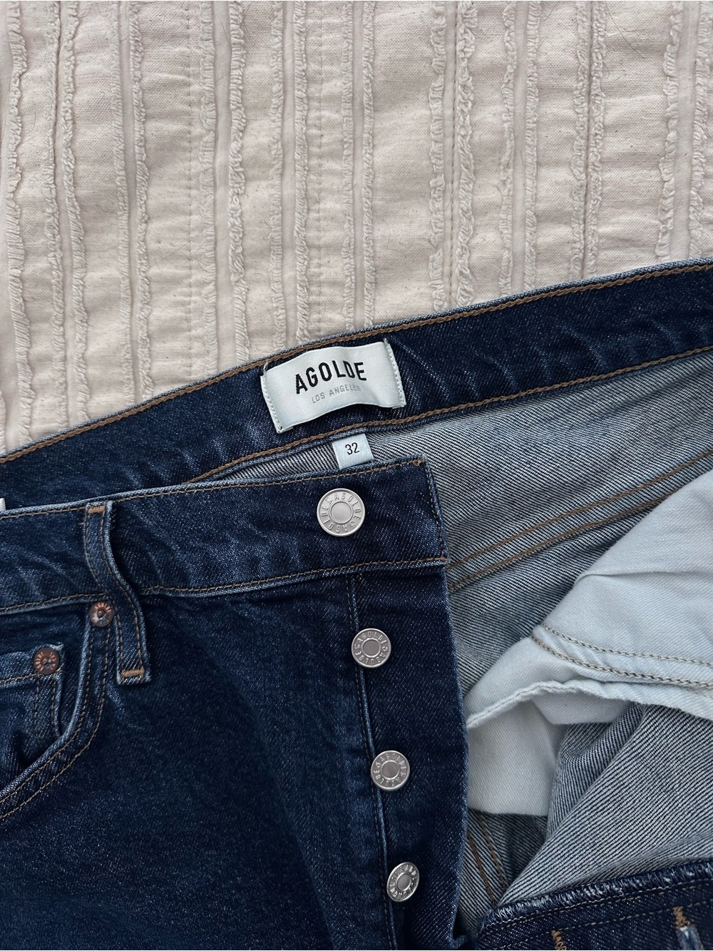 Agolde Freya Jeans | Dark Wash | Size 32